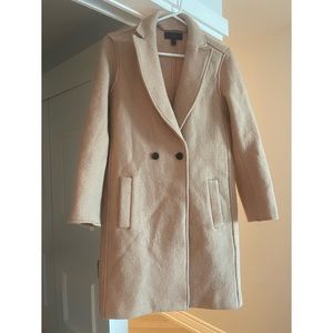 JCREW Daphne Topcoat in Italian boiled wool